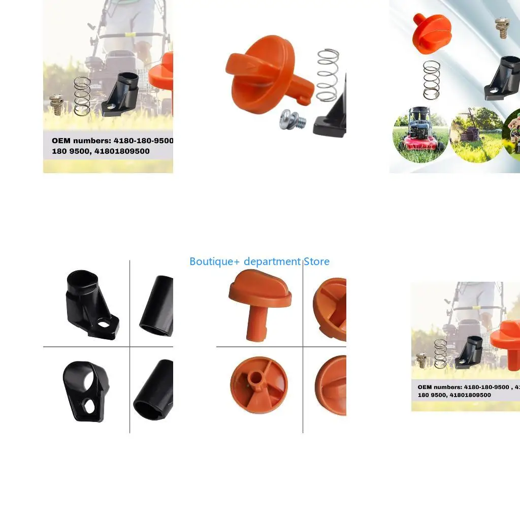 E1PD Plastic Choke Lever Repair Replacement Part 41801809500 For HT102 HT103 HT131 HT132 Multiple Chainsaw Trimmer Models