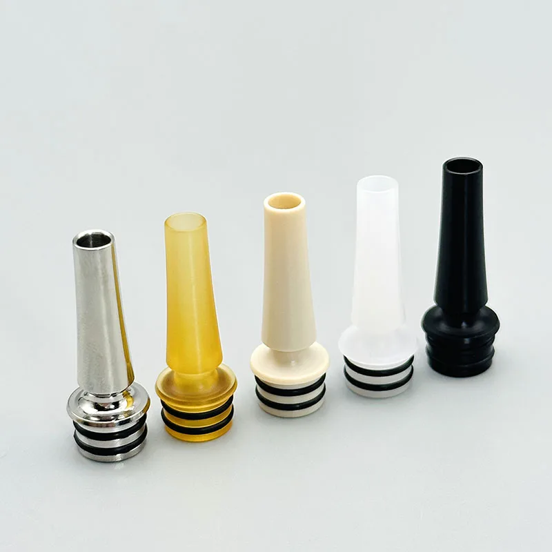 DIY 510 lange druppeltip PEI POM PEEK roestvrijstalen polijstmondstuk voor Diplomat RTA Tank Verstuiver Vape Accessoire