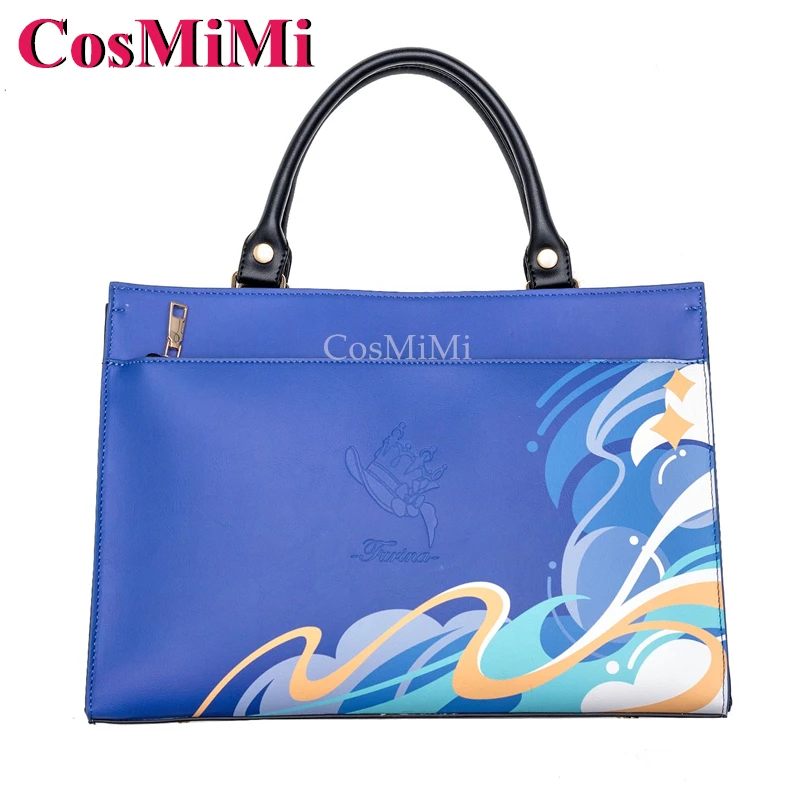 CosMiMi Game Genshin Impact Furina Косплей Тема Impression Портфель Ежедневный консервативный пригородный рюкзак Сумка-мессенджер Прекрасный Itabag