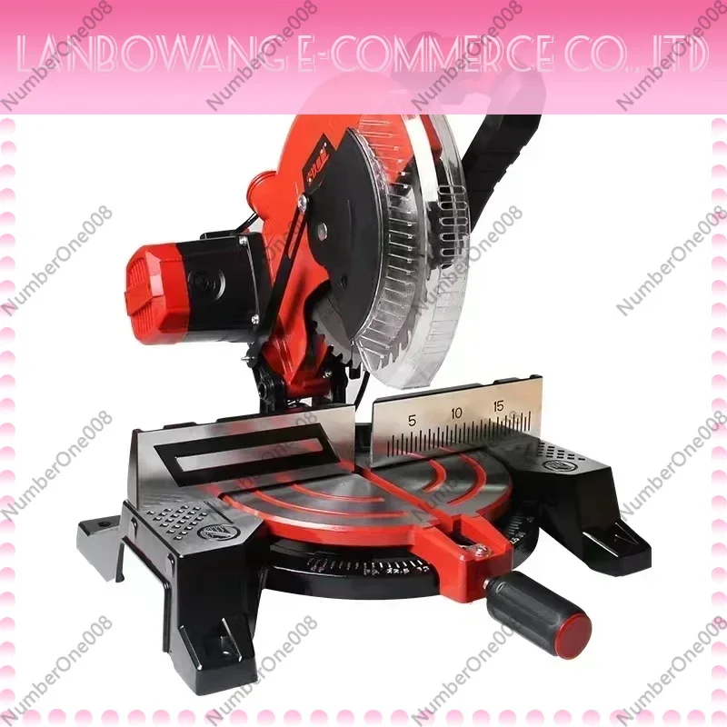 220V 1800W Miter Saw Aluminum Machine 10Inch 45 Degree Cutting Circular Saw High-precision Wood Aluminum Cutting Machine