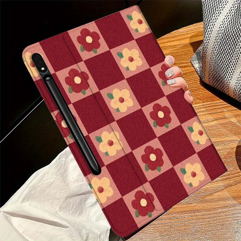 نمط متقلب عتيق لهاتف سامسونج جالاكسي تاب S7 S8 S9 S10 S11 FE Plus Lite #2