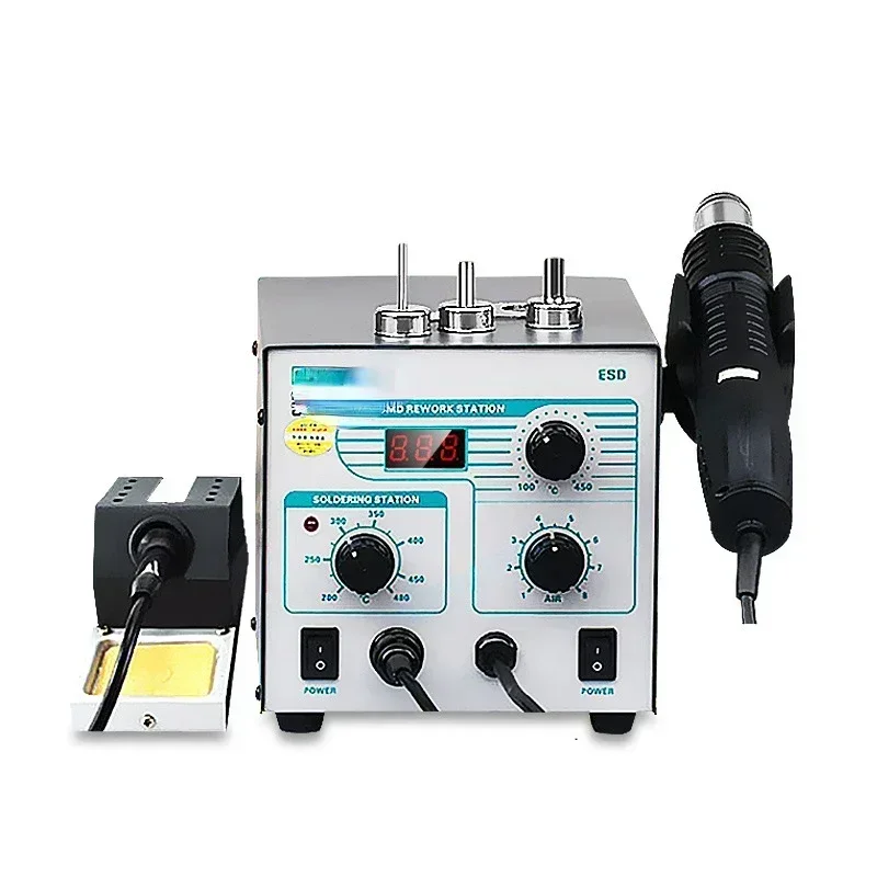 705esd Anti-Static Digital Display Constant Temperature Heat Gun Hot Air Two-in-One Desoldering Station Desoldering Appropriate