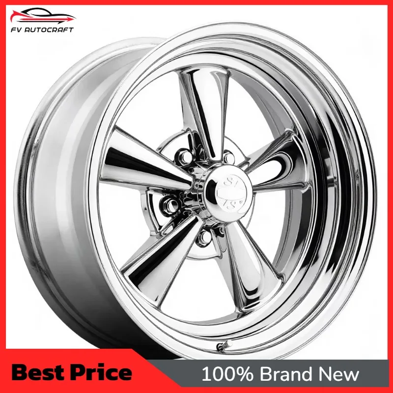 【2026】HZR WT500 New Aluminium Alloy Deep Dish Wheel 17x8.0 ET-25 114.3/120.65/127mm Bright Finish Spokes 25mm Offset Universal