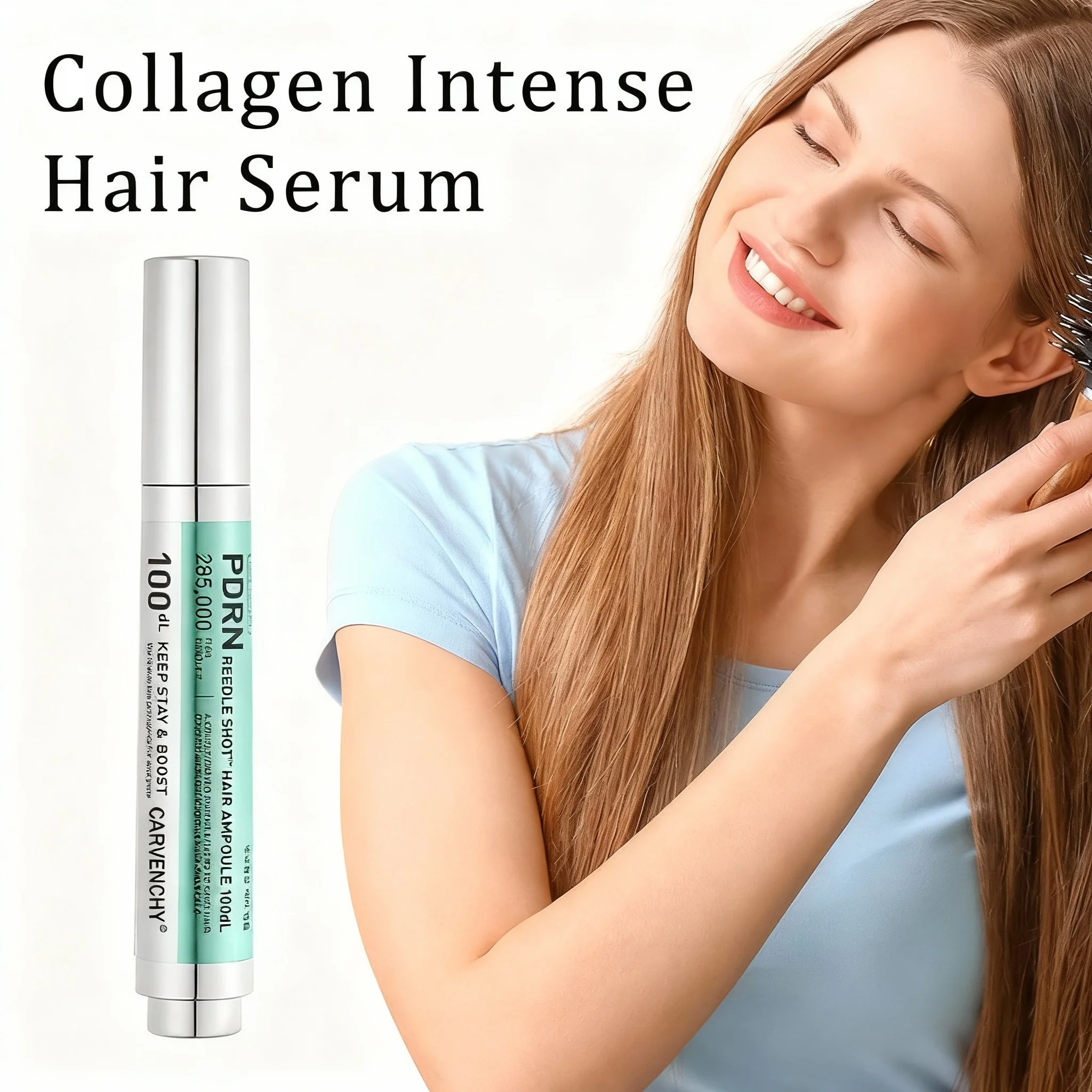 

15 мл PDRN Reedle Shot, ампульная эссенция для волос, глубоко питает, восстанавливает, мягкий уход, коллагеновая интенсивная сыворотка для волос