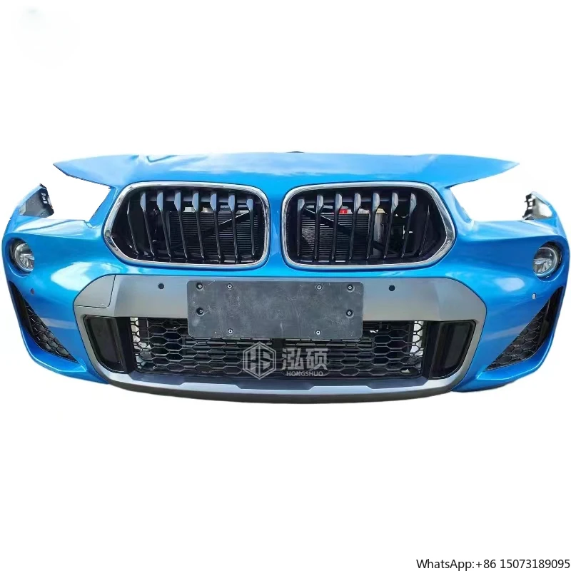 

Для X2 F39: Обновленная глянцевая черная решетка радиатора (ноздри) с одной планкой из ABS-пластика, 2020+