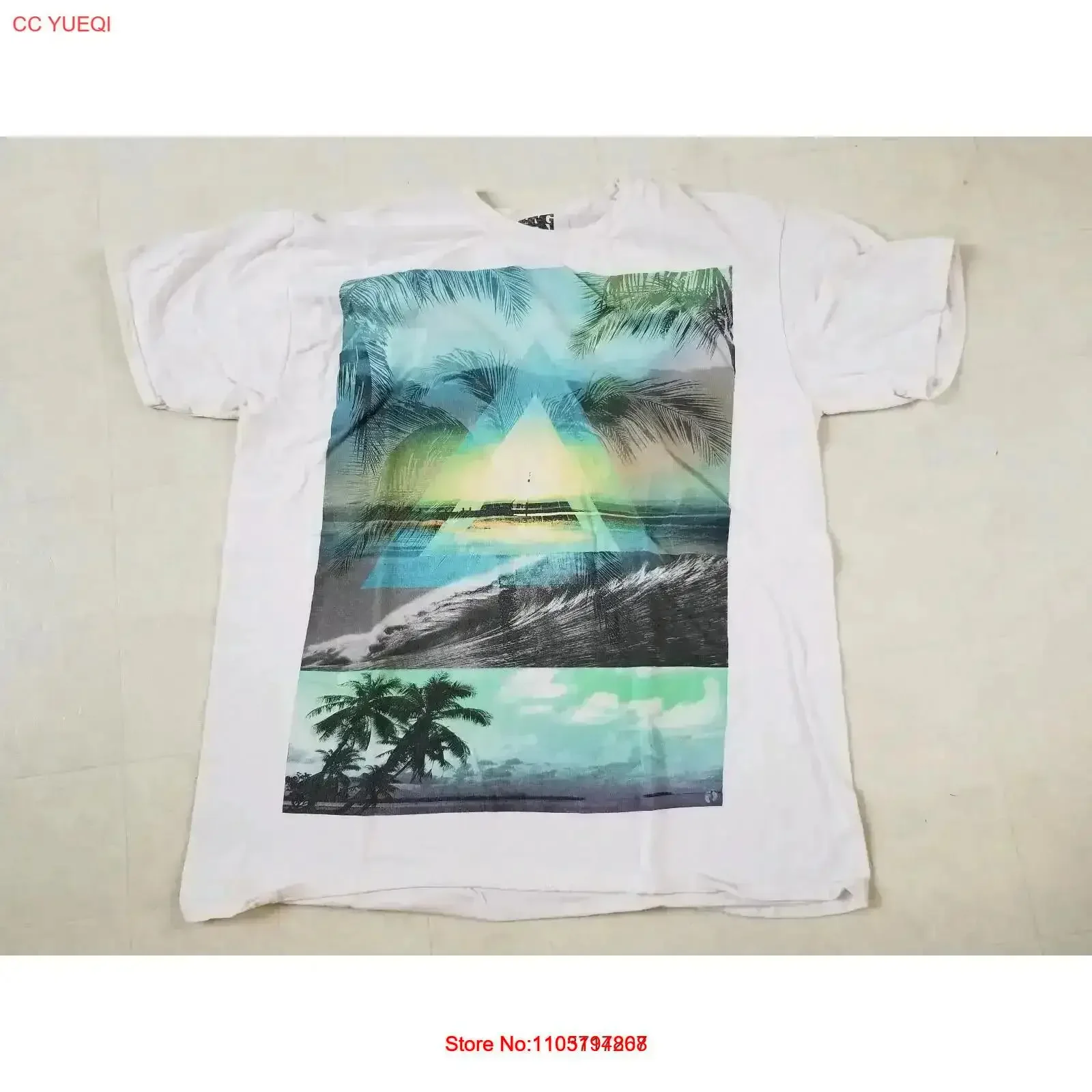 Hang Ten Surf Illuminati Beach California Vintage T Shirt size Large Washed Soft graphic Casual designer clothes vintage