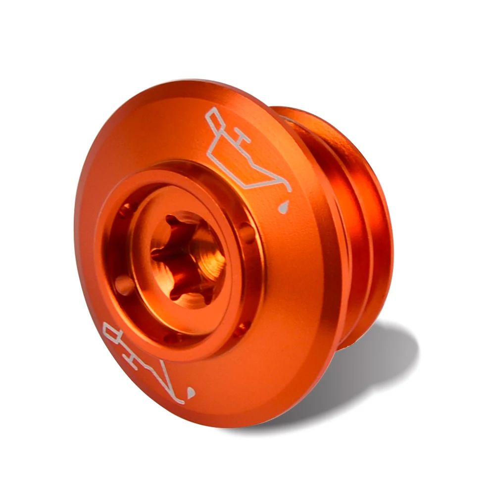 Para KTM 1050 1090 1190 1290 Adventure 2013-2024 2023 2022 2021 CNC cubierta de tornillo de llenado de aceite de motor accesorios de aleación de aluminio