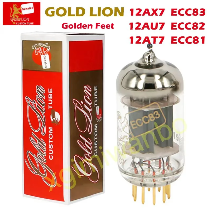 GOLD LION 12AX7 12AU7 12AT7 ECC83 ECC82 ECC81 Vacuum Tube HIFI Audio Valve Electronic Tube Amplifier Kit DIY Matched Genuine