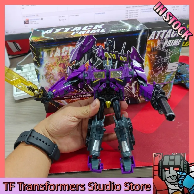 New Arrivals【IN STOCK】Transformation Toys APC-Toys Apache TFP Purple OP Purple Mirror Prime Original Design 24-hour Shipping