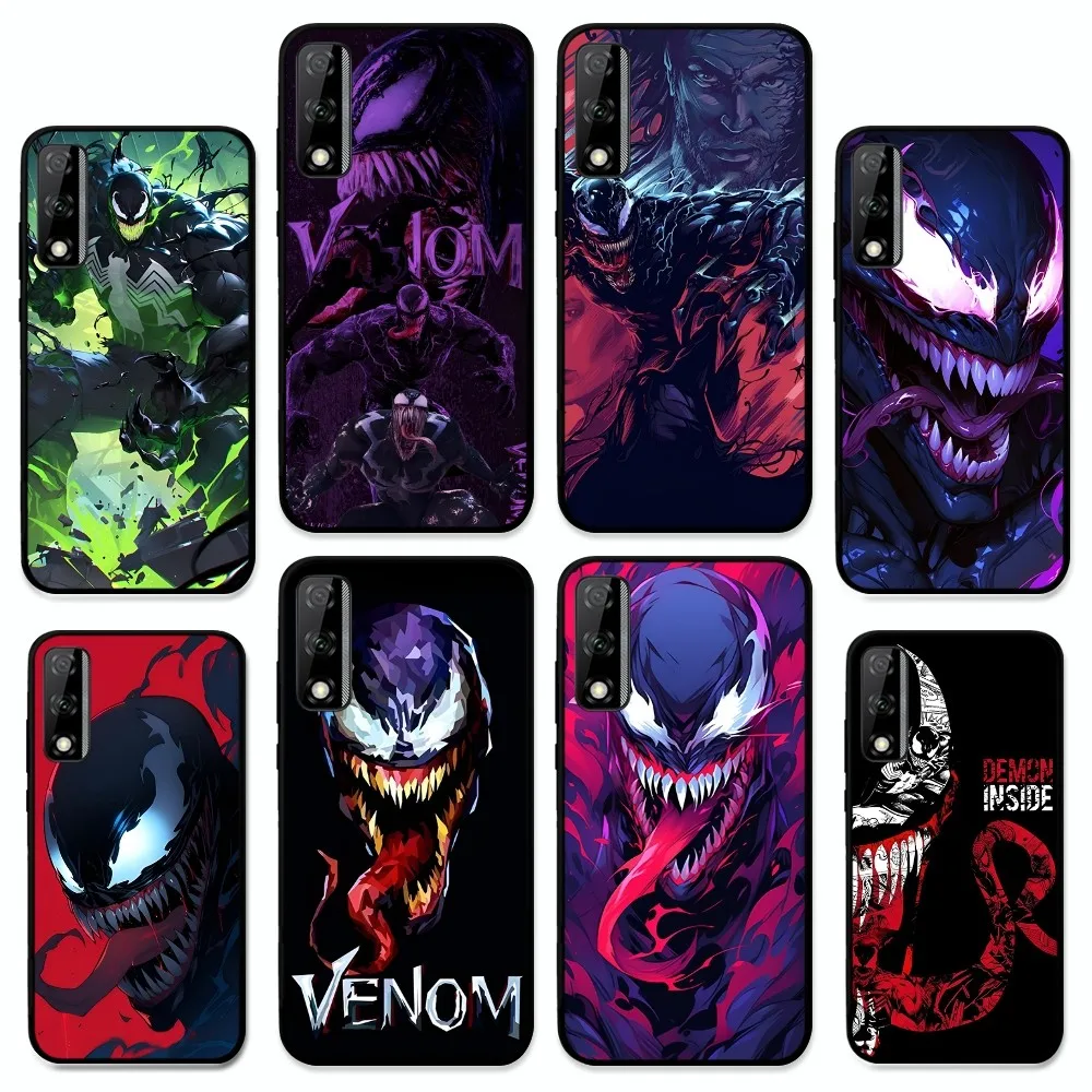 Classic Movie V-Venom Phone Case For Huawei Y9 6 7 5 Prime Enjoy 7s 7 8 Plus 7a 9e 9plus 8E Lite Psmart Shell