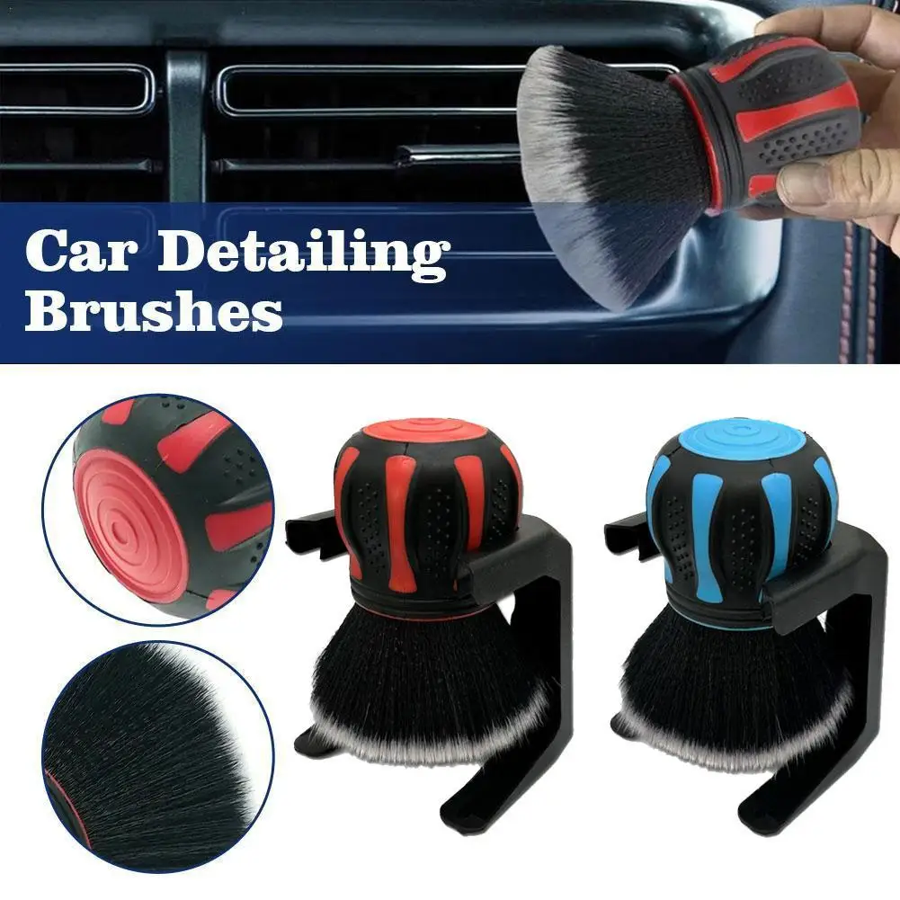 

Spherical Soft Brush Multifunctional Air Conditioning Vent Cleaning Interior Detail Brush Multifunctional Car Brush