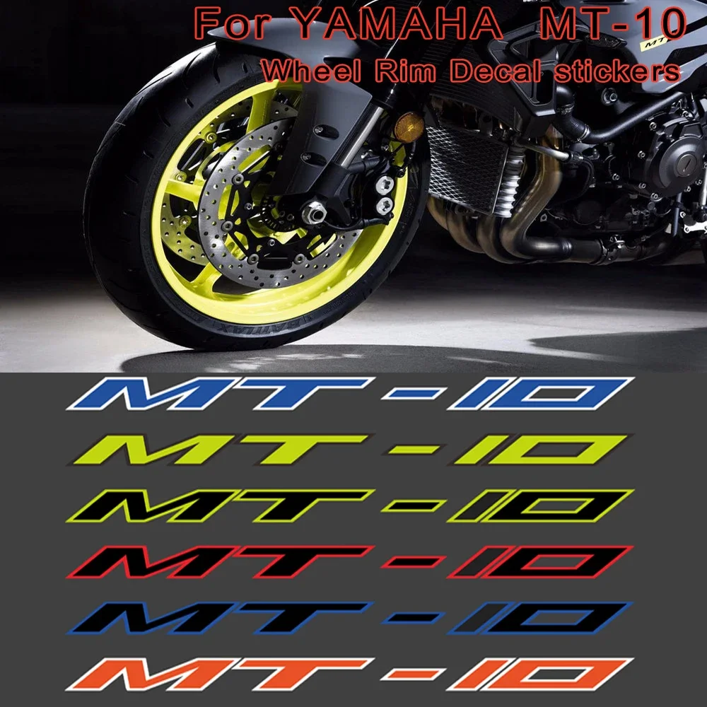 

For YAMAHA MT-10 MT10 MT 10 Motorcycle Sticker Wheels Rims Decal Tank Body Shell Helmet