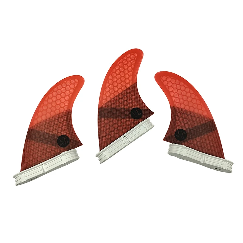 Surf Fins UPSURF FCS 2 Fin G7 Large For Surfboard Fiber Honeycomb 3 Pcs/set paddle surf hinchable tabla Christmas Gifts