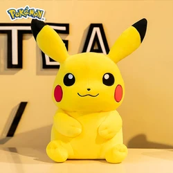 Large Original Pokemon Pikachu Stuffed Plush Toys Plushie Soft Animal Kawaii Anime Doll Throw Pillow Birthday Gift For Kids Baby