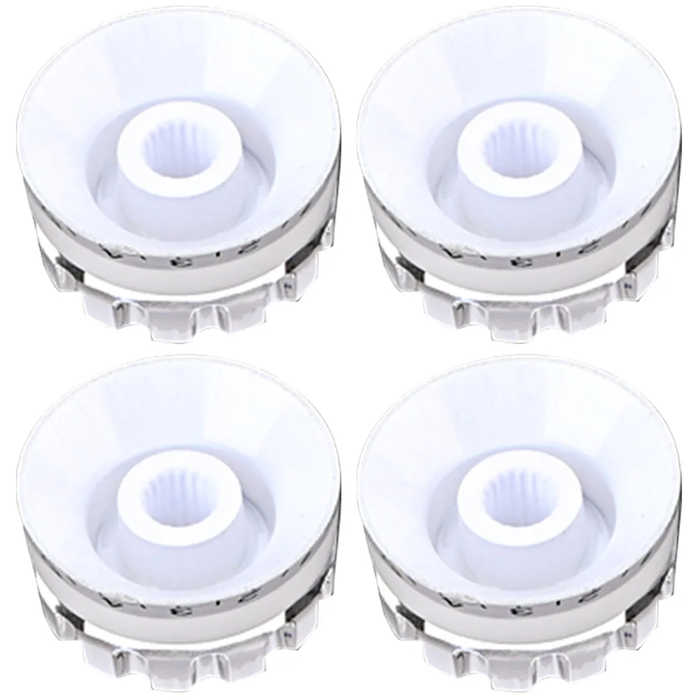 

4 Pcs Guitar Knob Volume Control Knobs Potentiometer Accessory White Useful Bass Creative