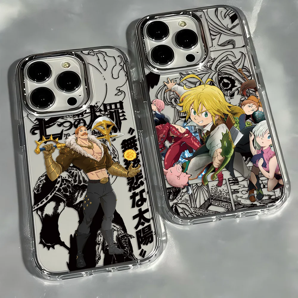 Anime The Seven Deadly Sins Phone Case for Samsung Galaxy S25 S24 S23 S22 S21 S20 Note20 FE Ultra Edge Plus 4G 5G Soft Cover - view 4