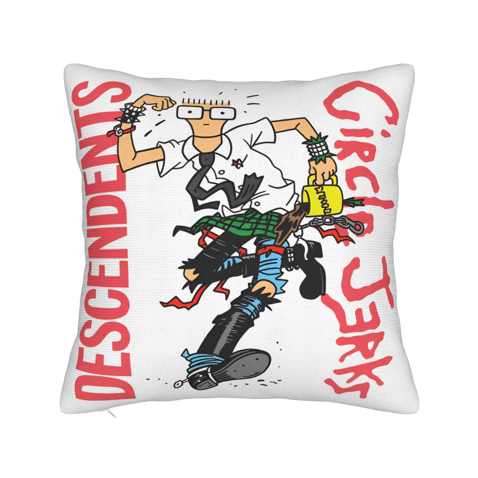 Pillow Case Descendents Milo Goes to College Soft  Pillow Cover For Living Room Bed Chair Kawaii Pillowcases
