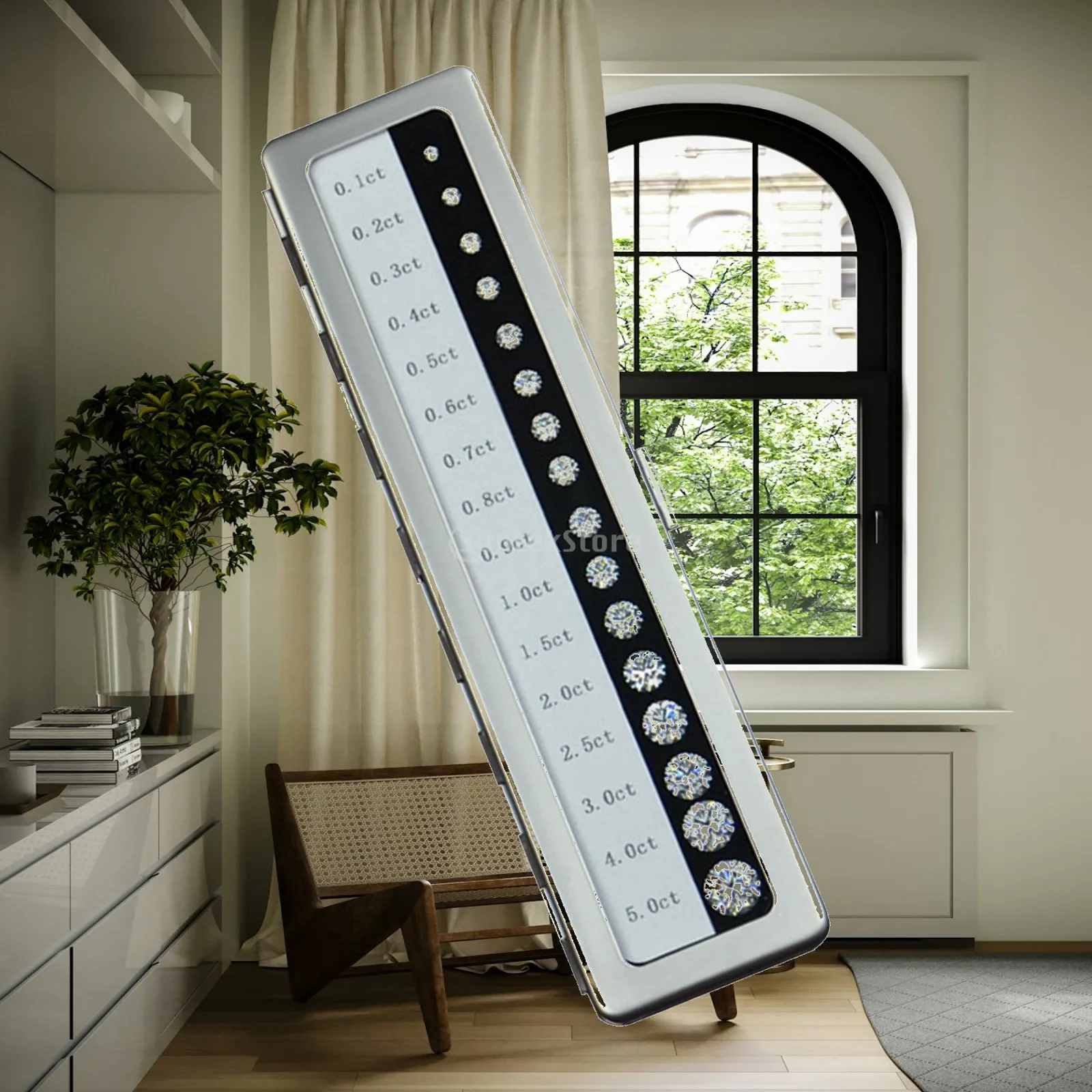 Diamond Color Scale Master Grading Special Shaped Measuring Jewelry Equipment Professional