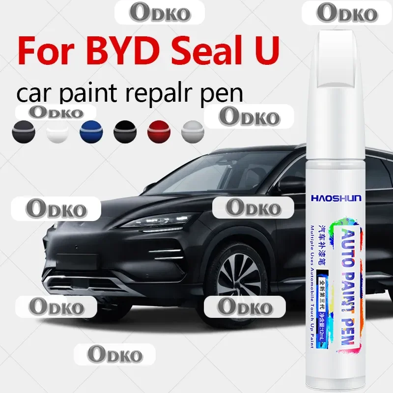 

Для BYD Seal U 2023-2025 Ручка для ремонта краски Touch Up Засіб для удаления царапин Автоаксессуары «сделай сам» Черный Белый Коричневый Синий Серый Желтый Красный