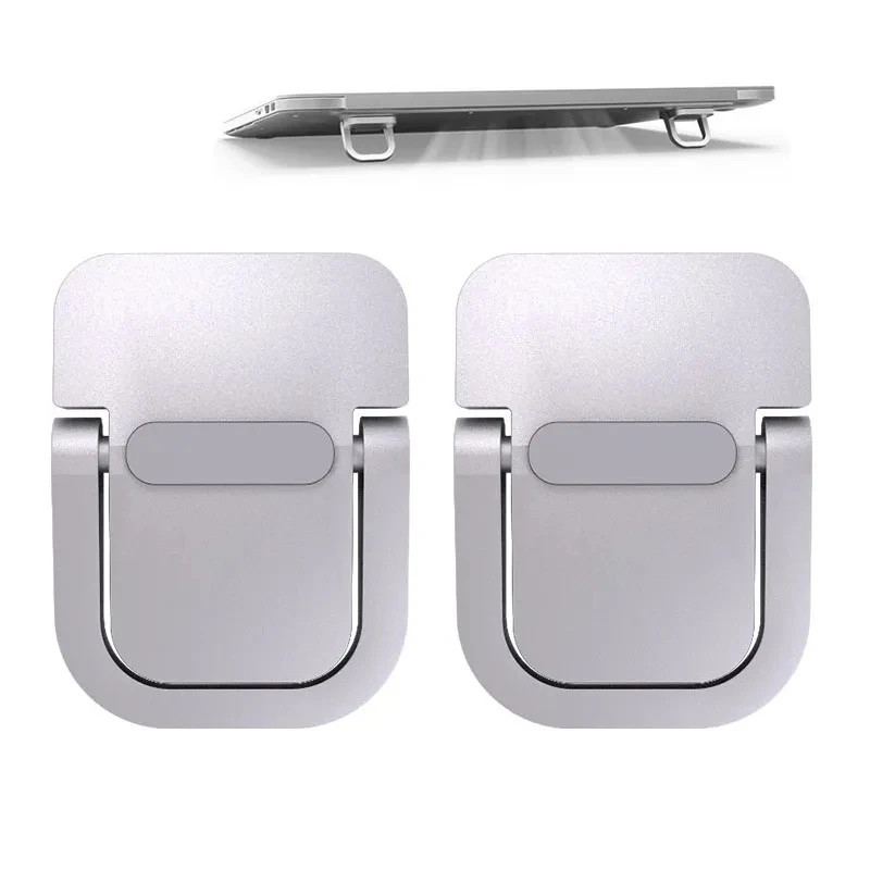 Laptop Stand for Desk Computer Keyboard Stand Riser Aluminum Mini Portable Laptop Stands for Macbook Air/Pro Stand 10-18Inch Pc
