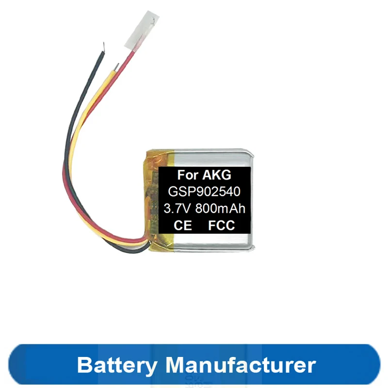 

800mAh GSP902540 Battery For AKG N700NC Gaming Headphone Headset