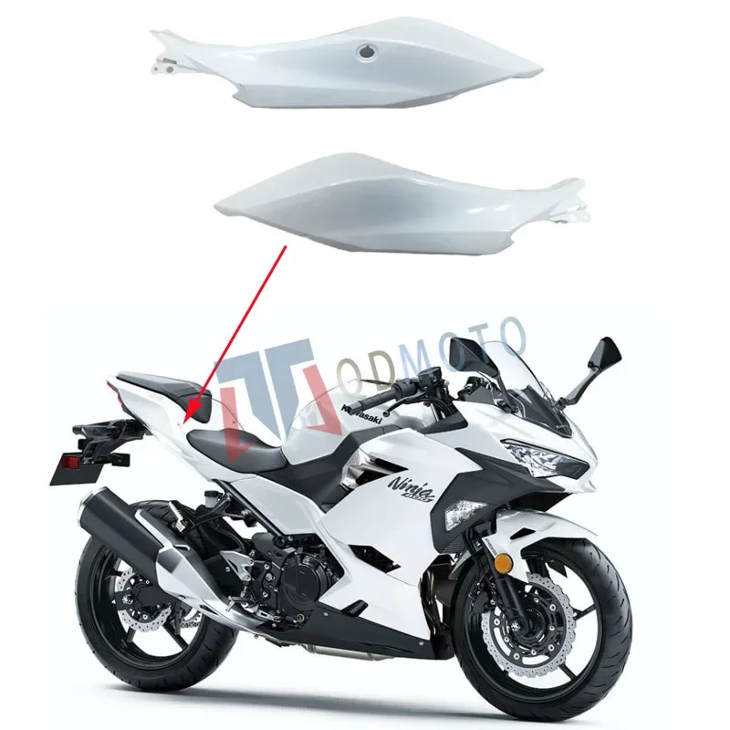 For Kawasaki Ninja 400 EX400 2018- 2021 Motorcycle Unpainted Rear Tail Side Cover ABS Injection Fairing Accessories