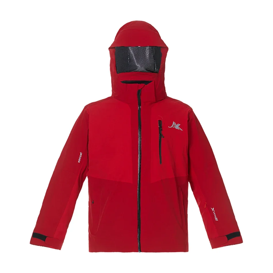 XNOW Abbigliamento da sci Uomo Indossare Giacca da snowboard Momen Giacche da sci con cappuccio impermeabili antivento Cappotto da neve invernale antivento per esterni