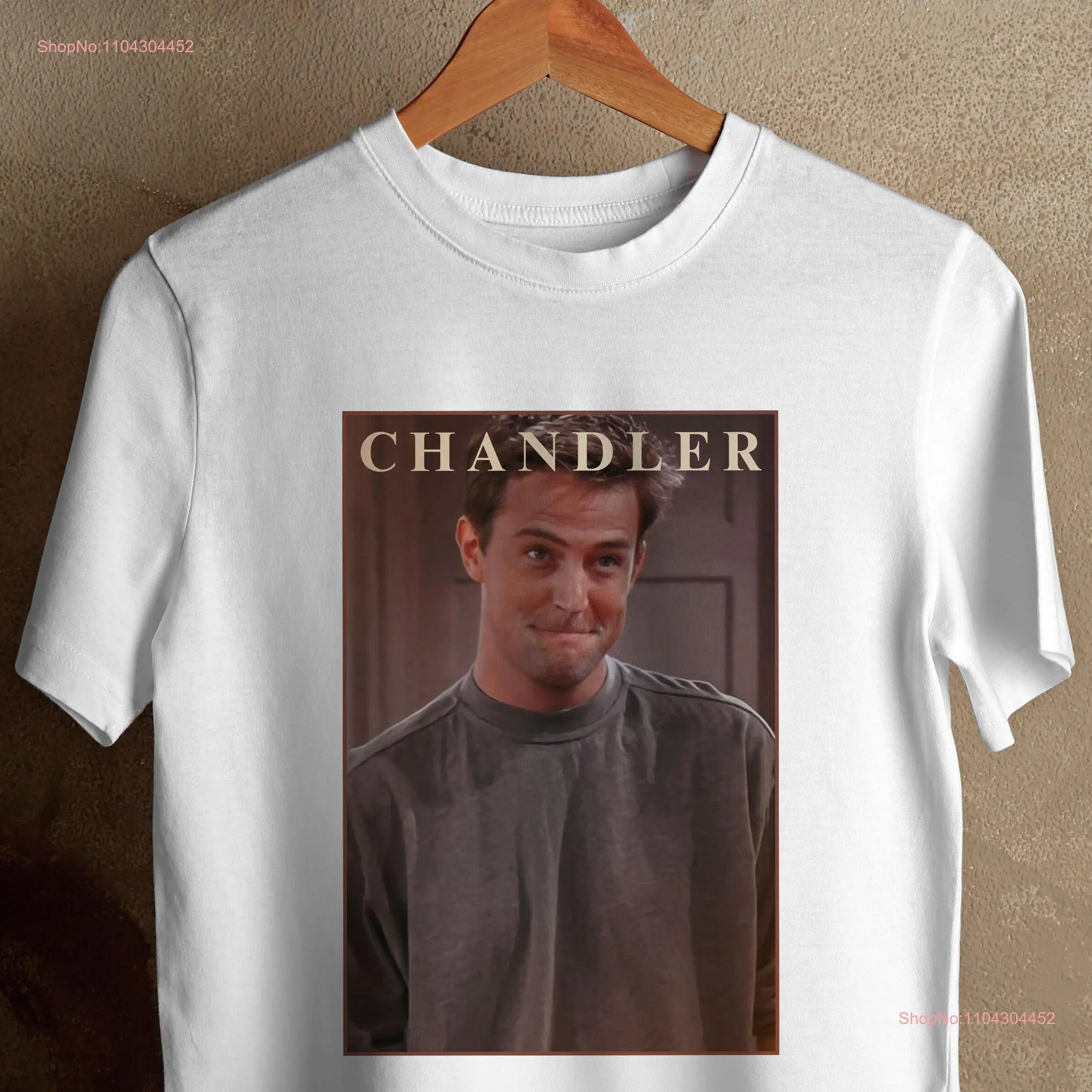 Chandler Bing T Shirt Friends TV Show Aesthetic long or short sleeves