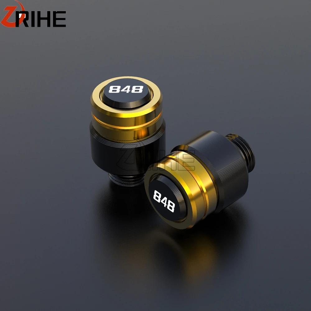 

2012 2011 2010 For DUCATI 848 EVO 848EVO 2007-2013 Motorcycle Rearview Mirror Plug Hole Screw Cap Tire Valve Stem Caps Covers