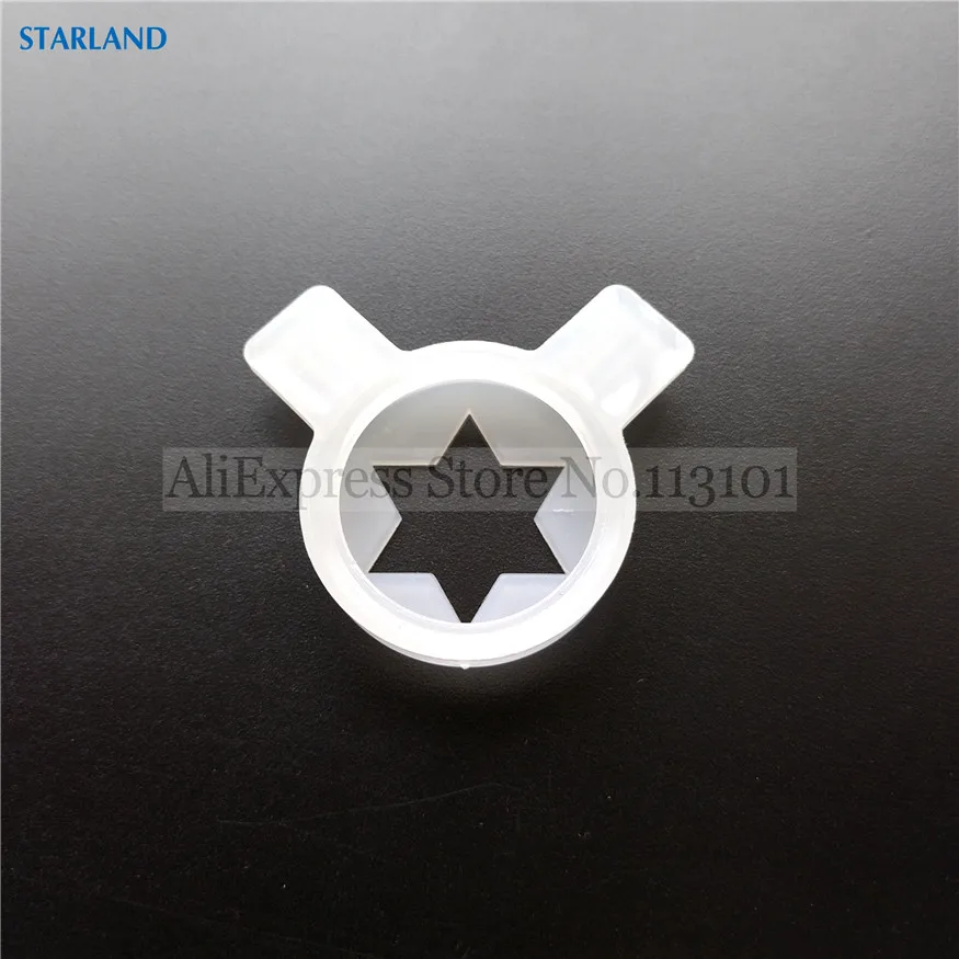 1 Hexagram Star Moulding Cap Modelling Lid Fitting Accessory For Taylor Soft Serve Ice Cream Machines New Replacement