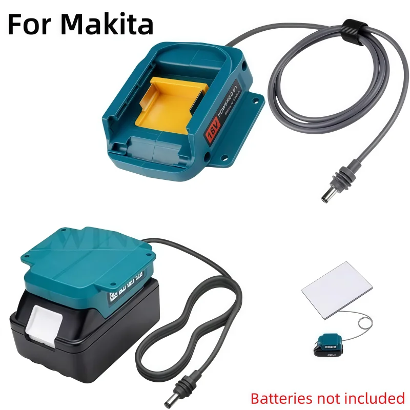 

Новый адаптер питания постоянного тока для аккумулятора Starlink Mini Dish для Makita 18 В, литий-ионный аккумулятор, провод 1 м для BL1860 BL1820 BL1890