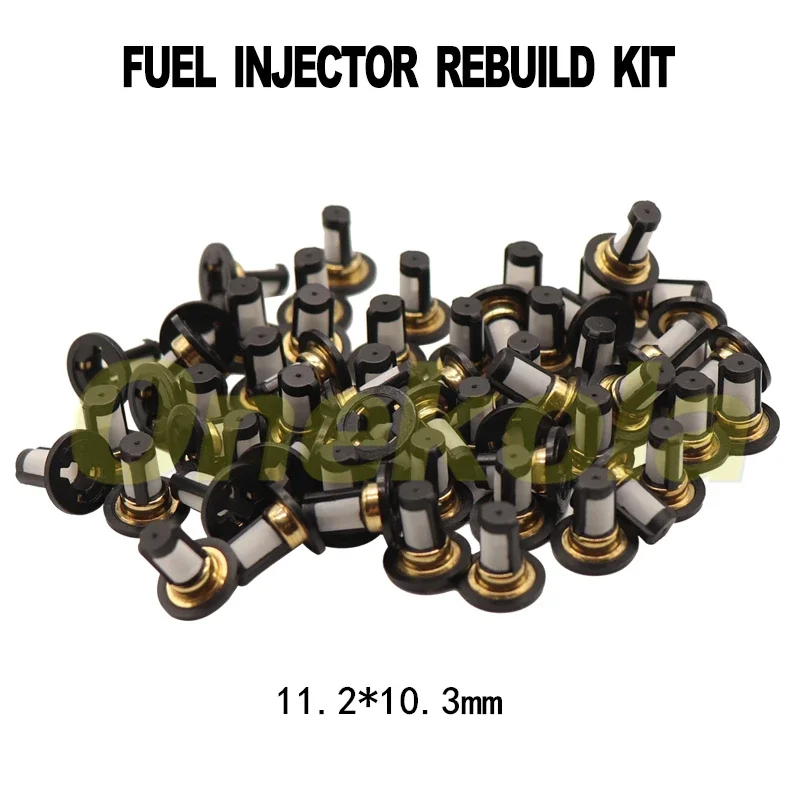 

500pcs Free Shipping Fuel injector micro filter 10.3*11.2MM for 06164-PCA For Honda S2000 DOHC F20C1 F22C1 Injector Repair Kit
