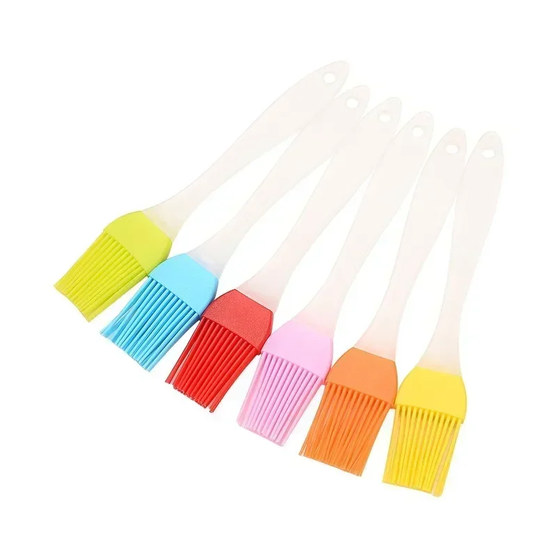 1PCS Silicone  Oil Brush Basting Brush DIY Cake Bread Butter Baking Brushes Kitchen Cooking Barbecue Accessories BBQ Tools