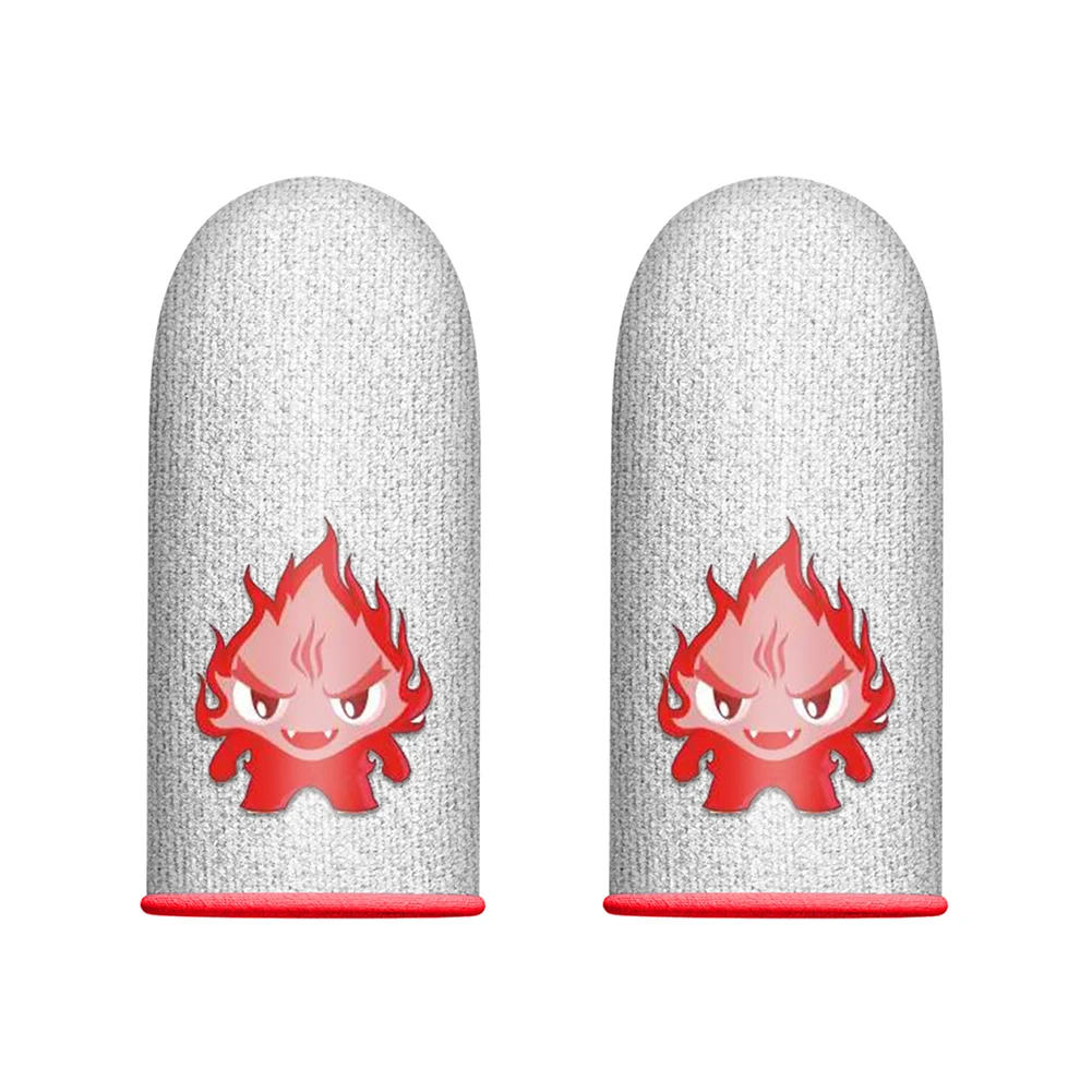 1 Pair Fingertips Cover for PUBG Mobile Game Finger Gloves Breathable Washable