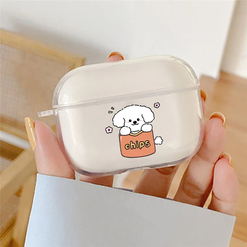 لطيف الكرتون فصيل كورجي الكلب حقيبة سماعة الاذن ل Airpods 4th 3rd 2 Pro 3 غطاء مقاوم للصدمات ل Airpod 2 3 1 ملحقات واقية قذيفة