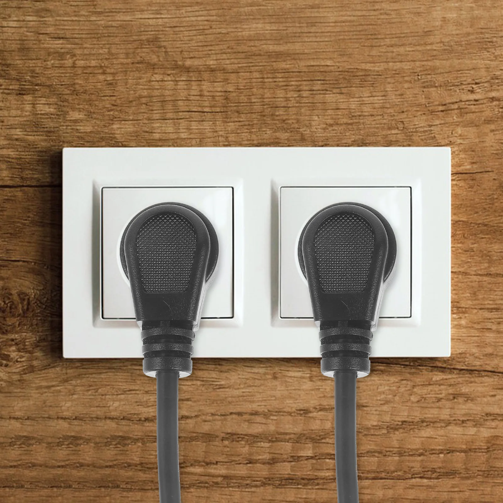 

Power Cord 3 Prong Flat Plug Thin Extension Cord for Home Supplies Appliance Power Supply Reliable Radio Cable