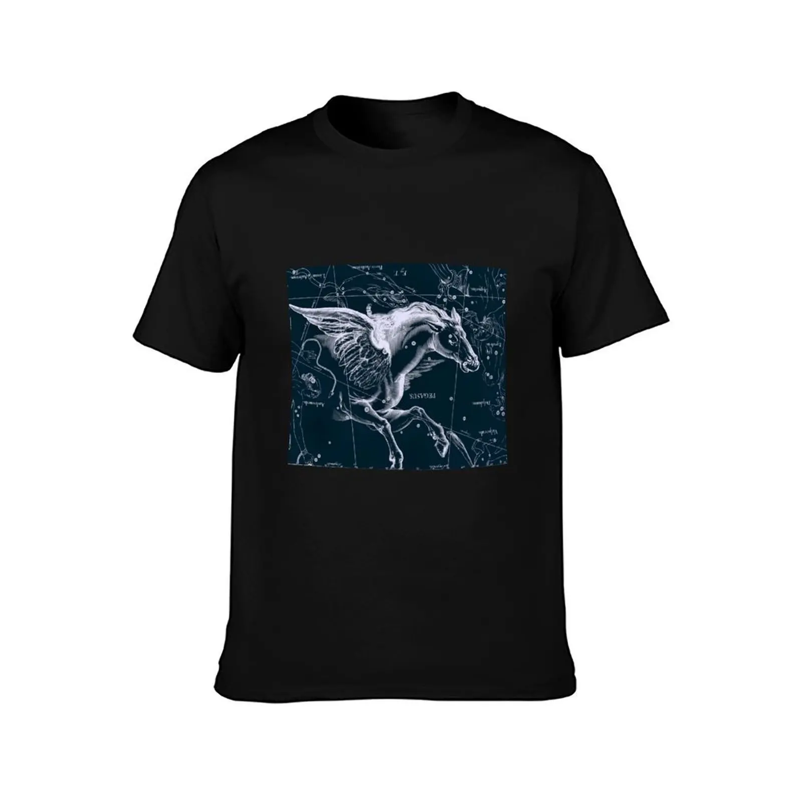Pegasus Constellation T-Shirt Ultra Soft Breathable Tee Top T-Shirt