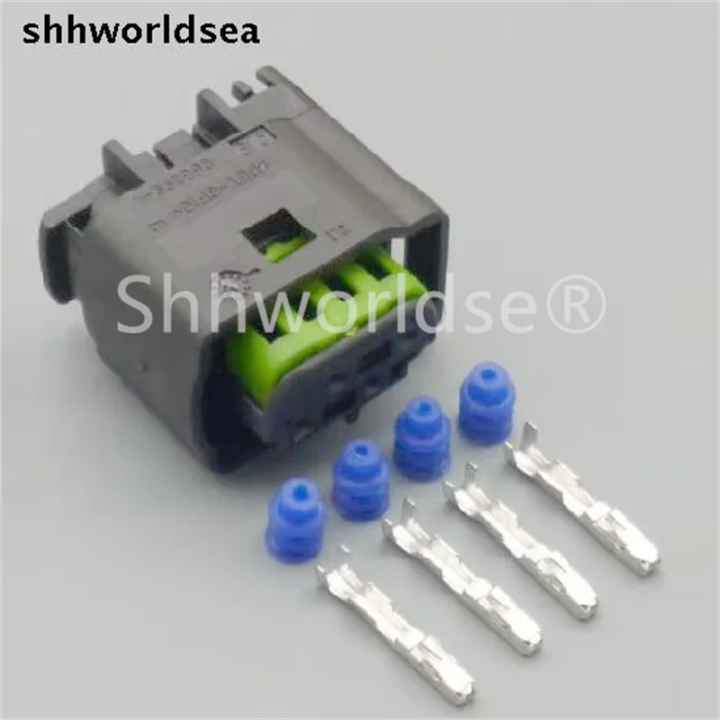 2/10/50/100 مجموعات 4 دبوس سيارة موصلات كهربائية مقاومة للماء 4way السيارات الأكسجين الاستشعار التوصيل موصل مقبس محطة 1-967640-1