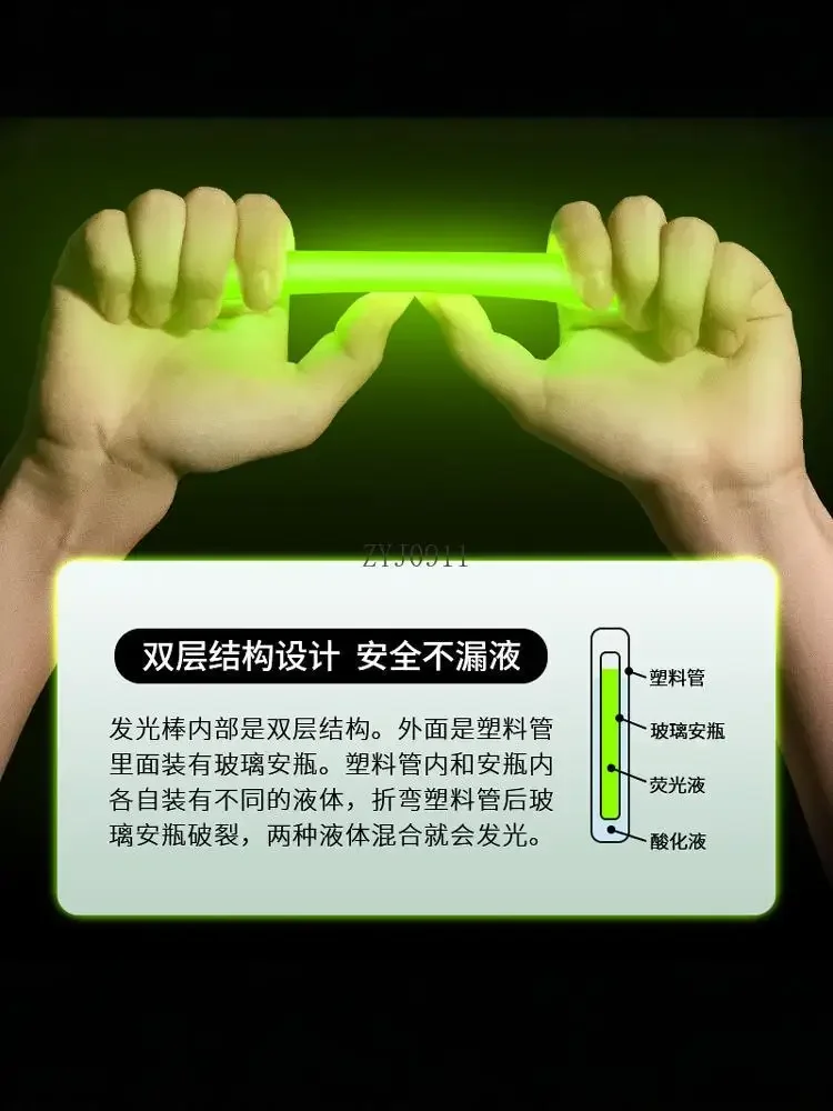 **Emergency Glow Stick Outdoor Military Lighting Rescue Equipment Luminous Marking Adventure First Aid Field Signal Stick