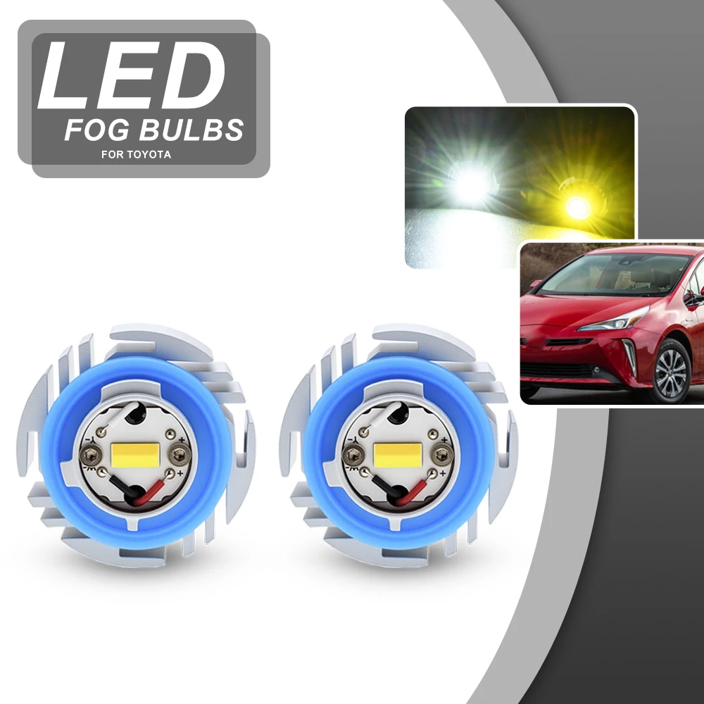 

Dual Color Amber/White Switchback L1 L1B LED Bumper Fog Lights For Toyota Prius 2019+ C-HR 2020+ Highlander 2020+ Corolla Hatch