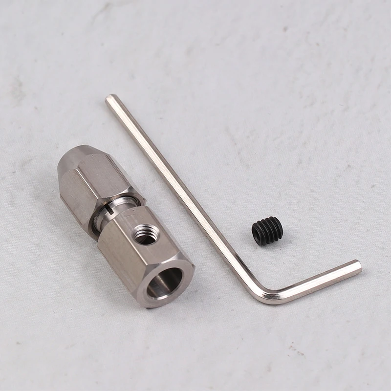 

1Set 3.17/4/5/6mm Flexible Coupling Stainless Steel Flex Collet Coupler For DIY Model Electric Boat Parts