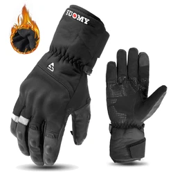 Inverno Moto Racing Dirt Bike guanti da uomo resistente all'usura caldo antivento impermeabile Touch Screen guanti da donna Guantes Moto