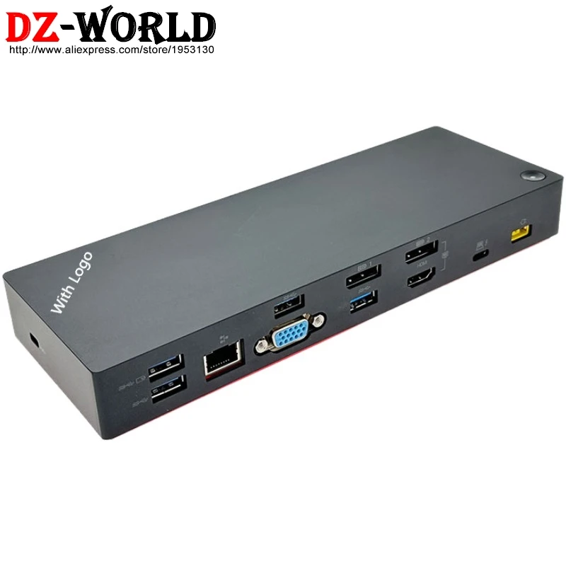 Thunderbolt 3 Dock Station 40AC DBB9003L1 For Lenovo Laptop 03X7543