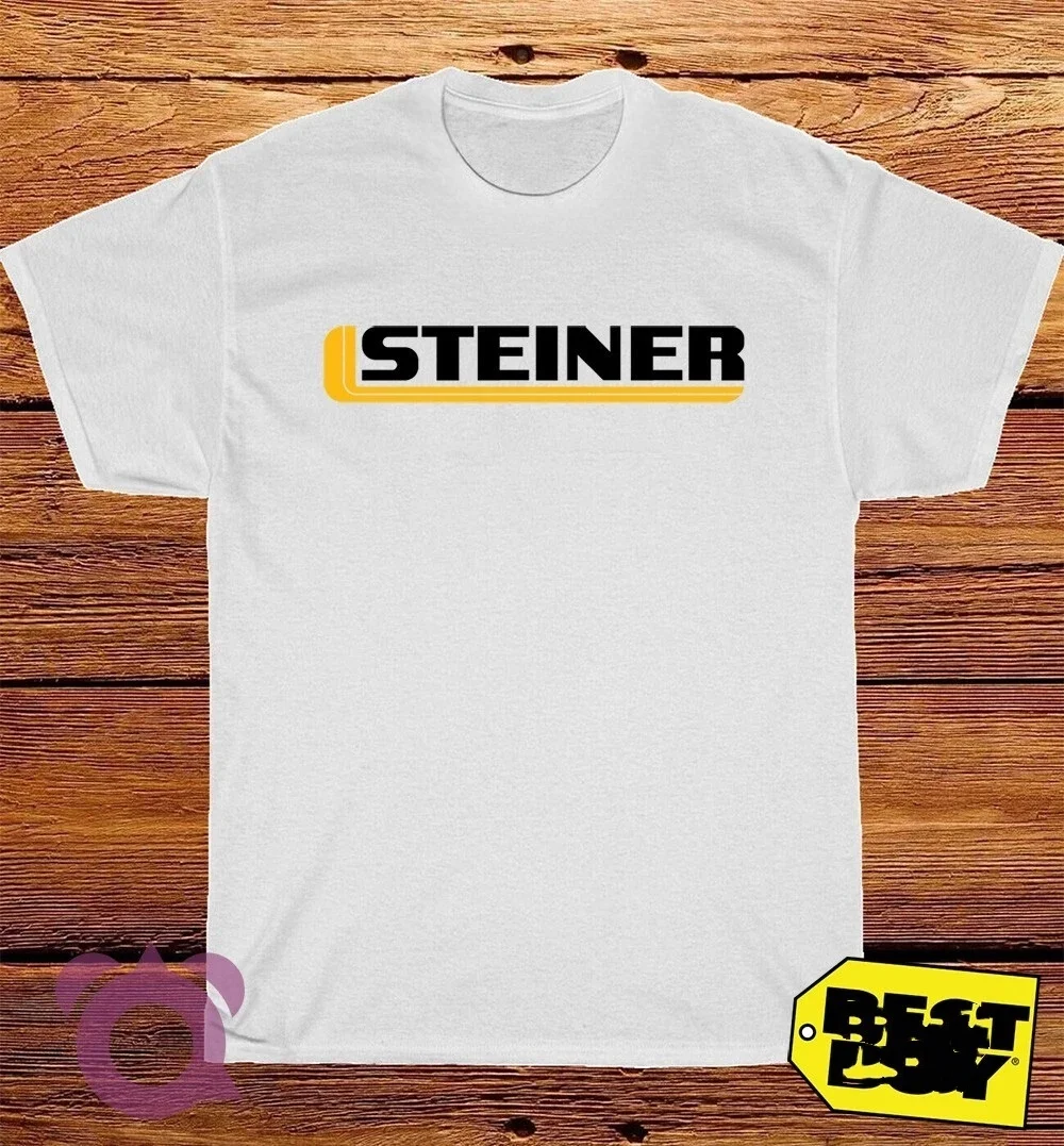 

2025 Summer New T-shirt Steiner Tractor Logo American Funny T-shirt Printed Cotton Round Neck T-shirt for Men and Women