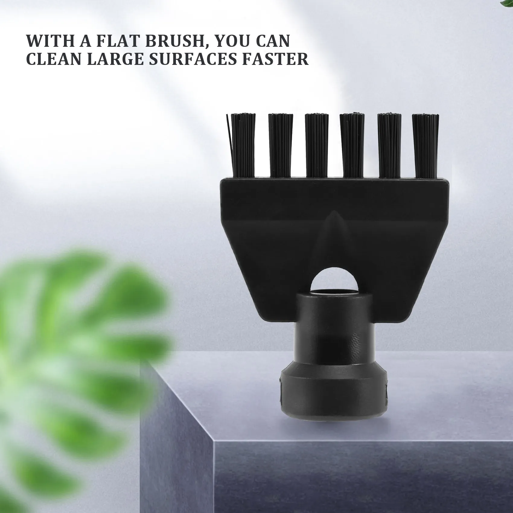 New for Karcher SC1 SC2 SC3 SC4 Flat Brush Cleaning Brush for Steam Cleaner Attachment Adapter Home Cleaning Nozzle