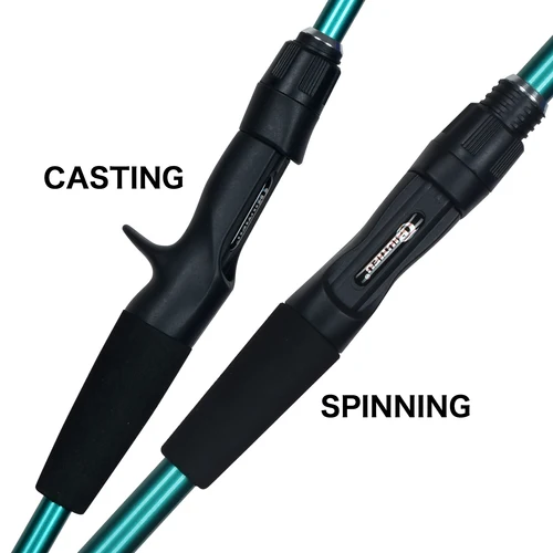 Imagen 2 del producto BIUTIFU Spinning Casting Traveller Mini cañas de pescar con señuelo de carbono guías Fuji acción 5-30g rápido ultraligero Baitcasting trucha poste