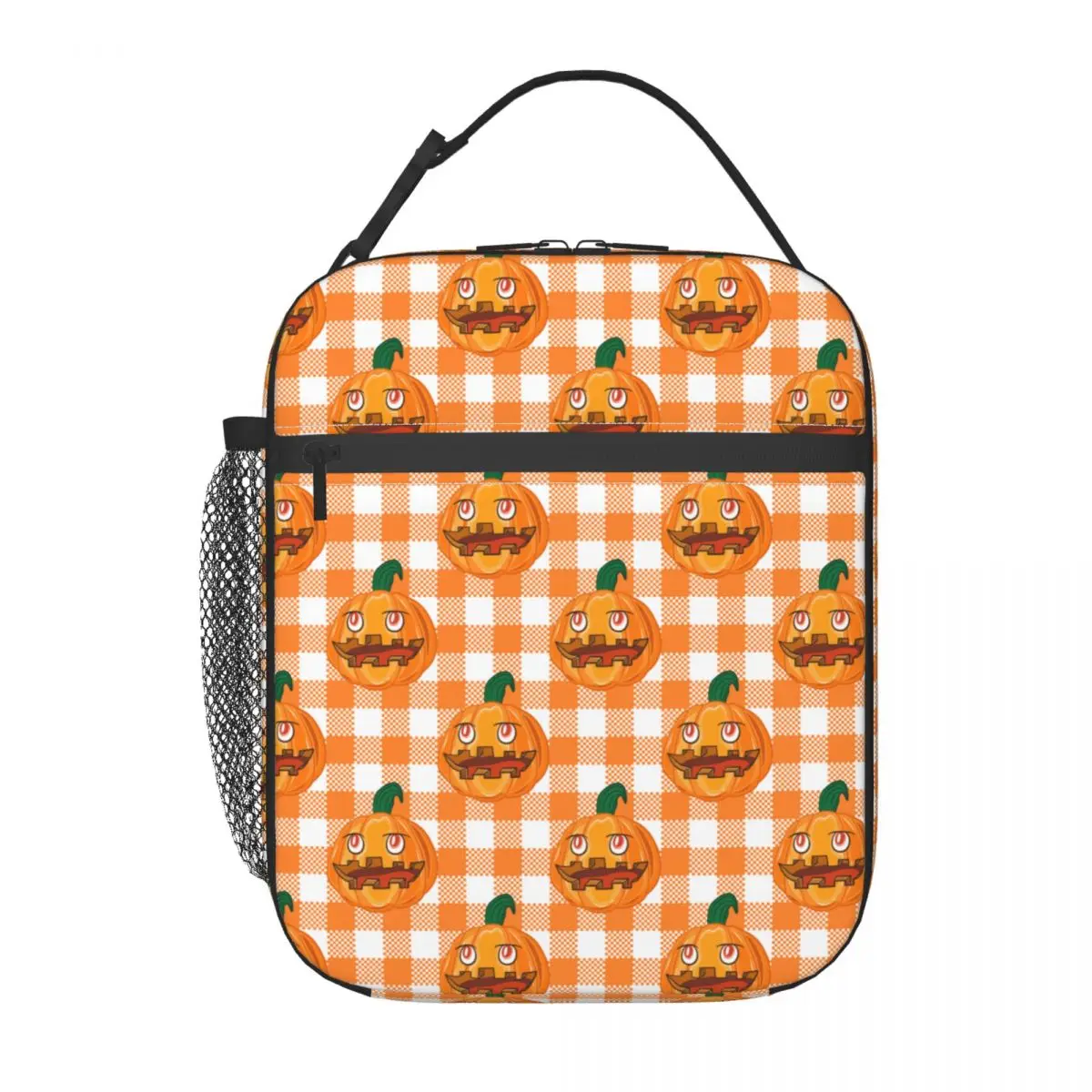 Cartoon Cute Halloween Pumpkin Product Insulated Lunch Bag For Outdoor Food Box Leakproof Thermal Cooler Bento Box