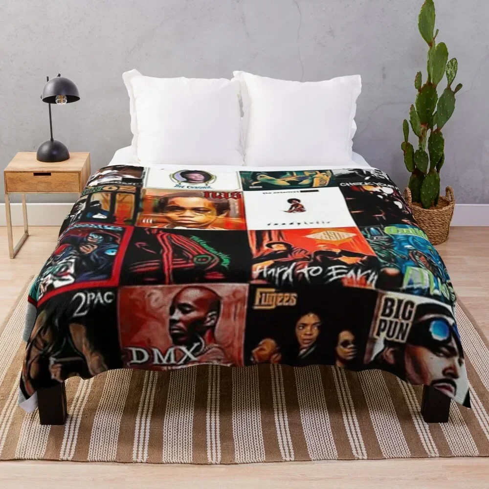

Hip Hop Classic Aesthetic Throw Blanket Breathable Lightweight Blanket for Adults Kids