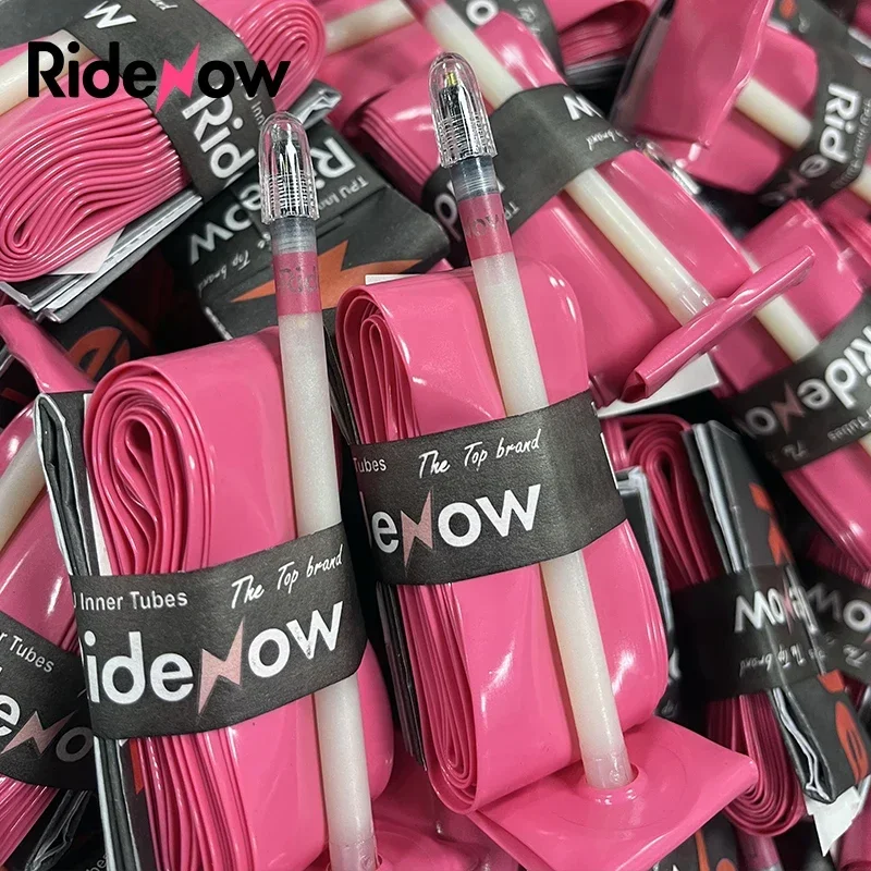 RideNow Ultralight Bike Inner Tube Black valve 700c Road Bicycle TPU Inner Tube French Valve Bike inner Tubes Bike Parts