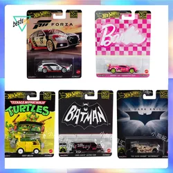 Hot Wheels Premium pop culture Series car model HXD63 alloy batMobile Ninja turtle audi rs6 car models boy collection toys gift